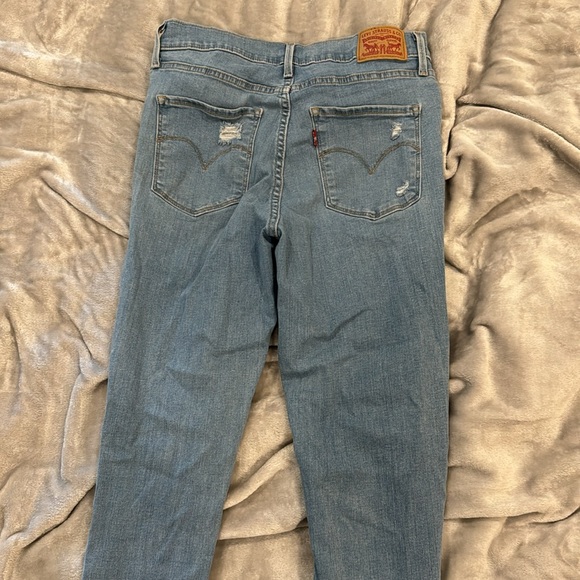 Levis distressed high rise super skinny jeans long - Picture 4 of 4
